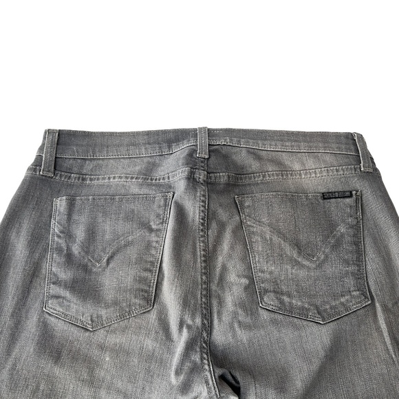 HUDSON Krista Super Skinny Jeans 5-Pocket Dungaree Denim Pants Mid-rise, Grey - Picture 9 of 13